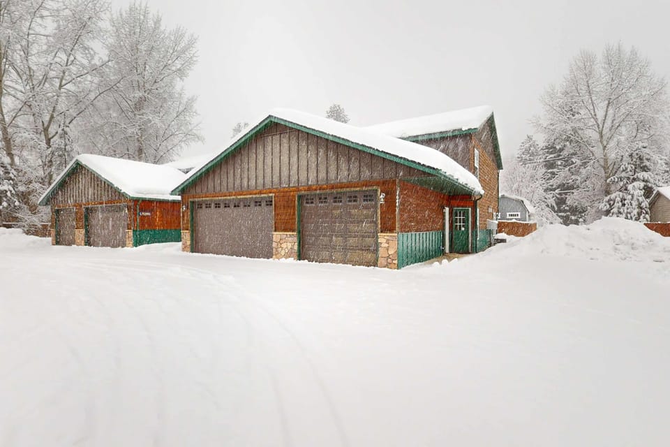 Home exterior and garage