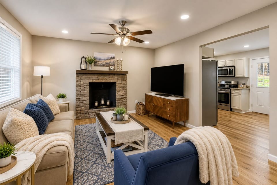 1 of 2 Livingroom with room for everyone