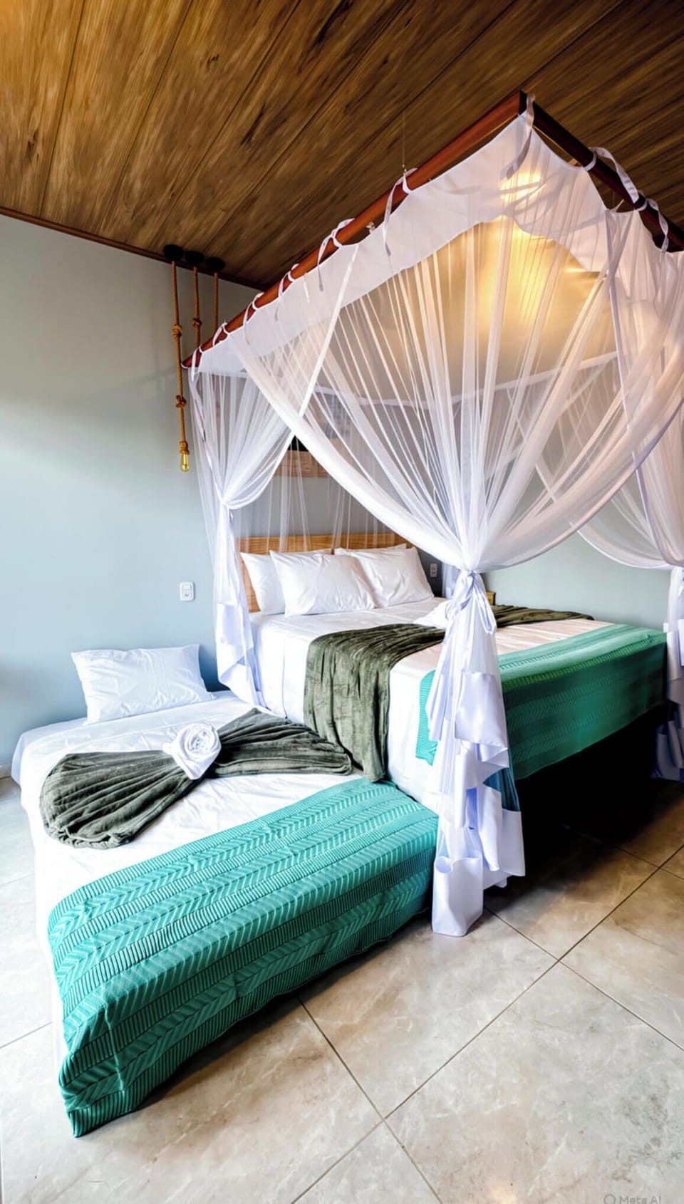Standard Triple Room, Air conditioning, Garden View | Laptop workspace, WiFi (free)