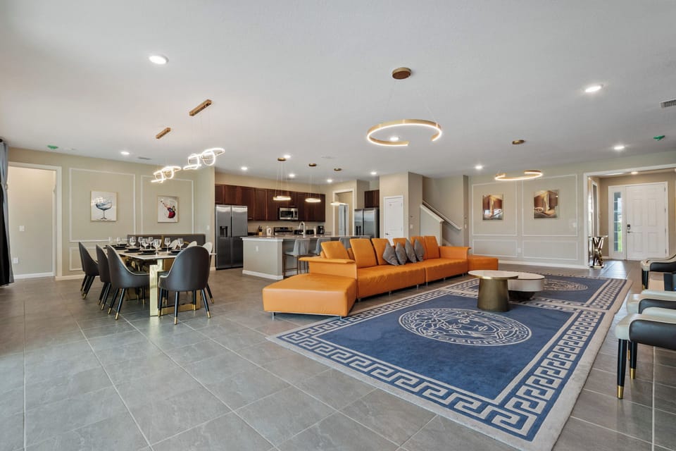 Incredibly large open concept living space