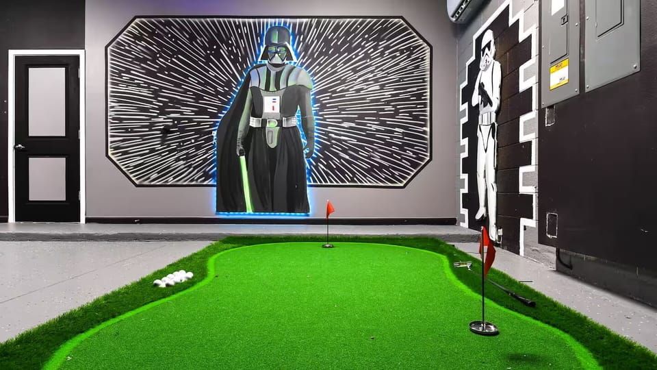 The Galactic Game Room w/ Mini Golf