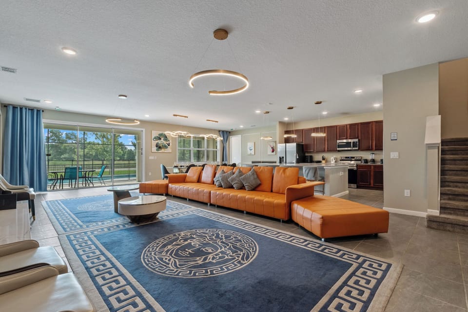 Incredibly large open concept living space