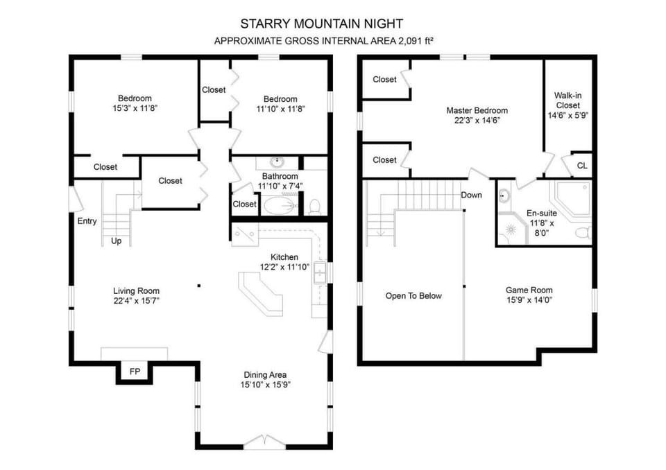 Chalet (3 Bedrooms) | Interior