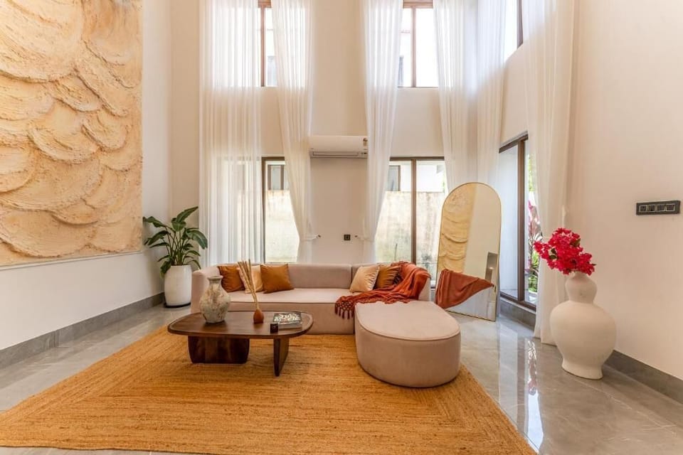 Deluxe Villa, Balcony | Living area | Flat-screen TV