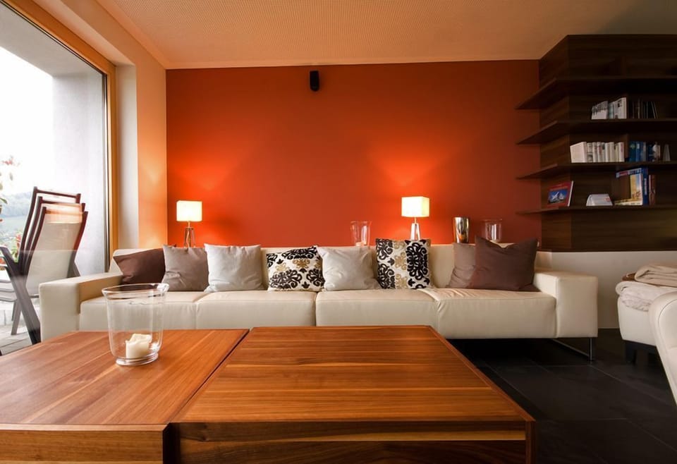 House, Pool Access, Valley View | Living area | Flat-screen TV, toys