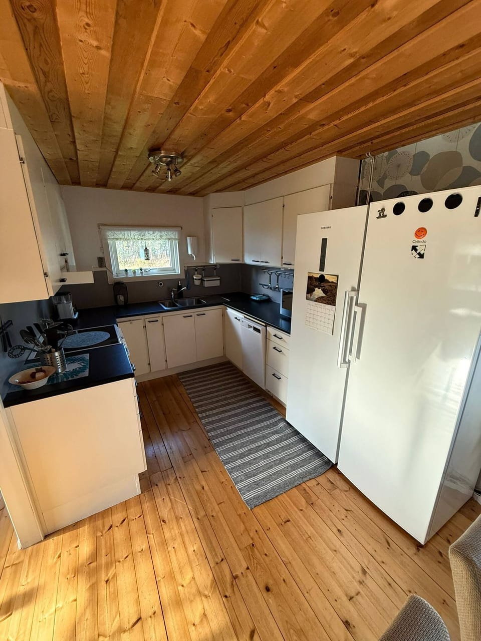 House, 2 Bedrooms, Fireplace, Garden View | Private kitchen
