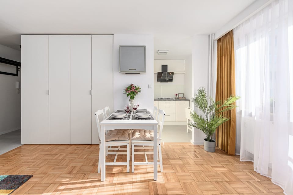Comfort Apartment | Living area | 40-inch Smart TV with digital channels