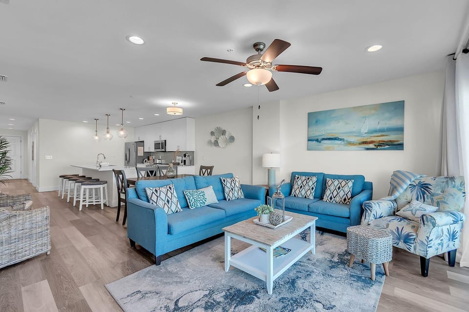 Condo, Multiple Beds (Madeira Del Mar 302) | Living area