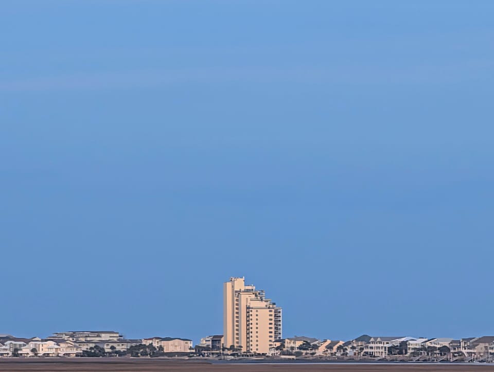 Ocean Isle from the Sunset Beach bridge 