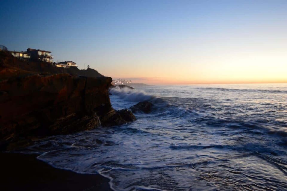 The Pacific in all of its glory... one half block from your paradise getaway - watch the sunset here every evening!