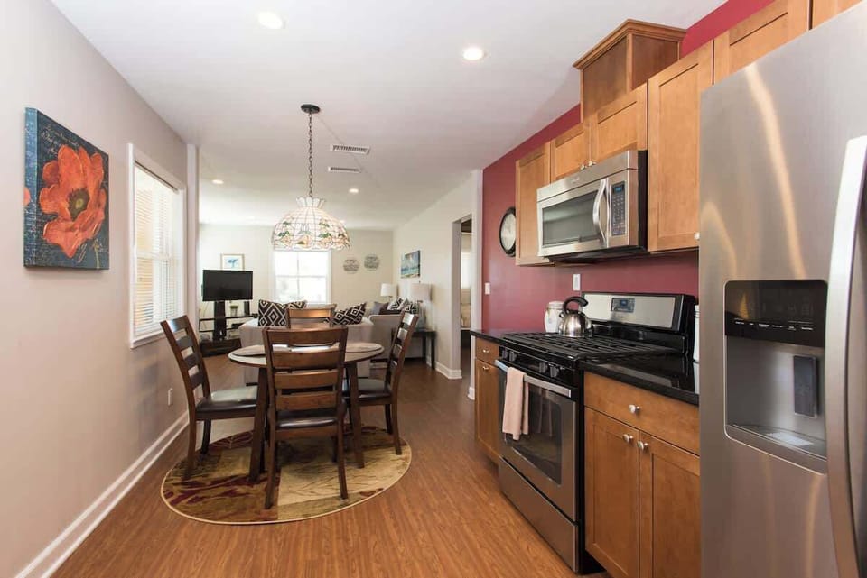 Spacious floor plan with high end finishes