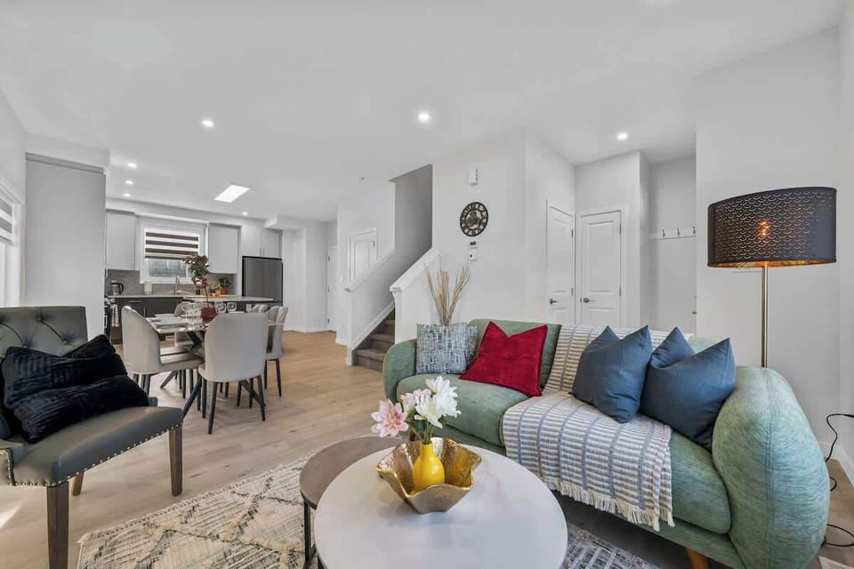 Cozy living space perfect for relaxing or streaming your favorite shows.