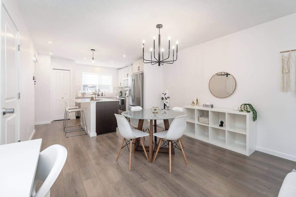 Dining area with comfortable seating for shared meals