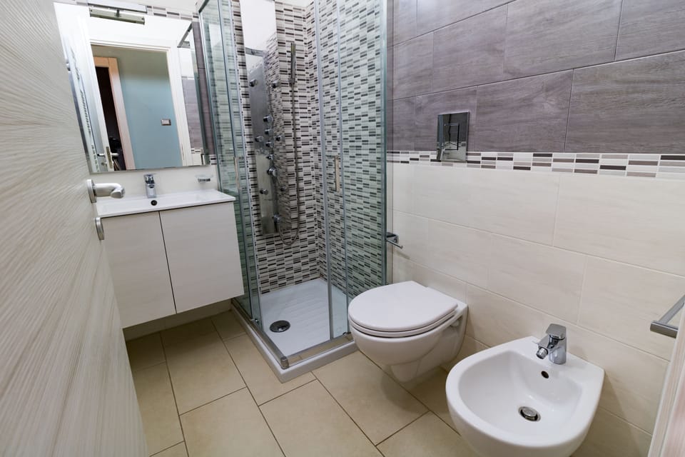 Basic House, 2 Bedrooms, Kitchenette | Bathroom | Shower, free toiletries, bidet, towels