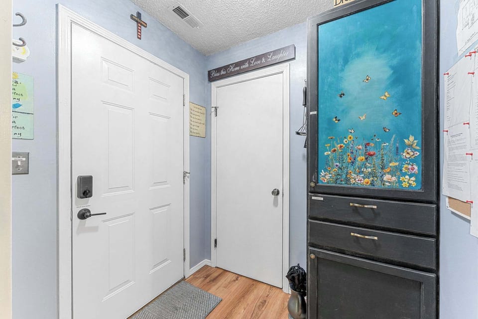 Interior Entrance w/Laundry Room and Game Closet