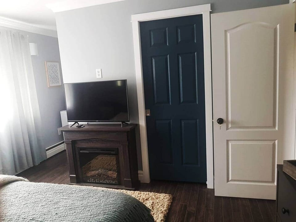 A cozy place to watch a movie!