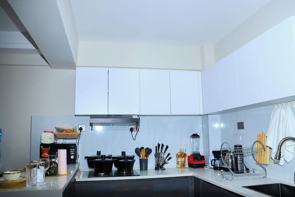 Apartment, Balcony, City View | Private kitchen