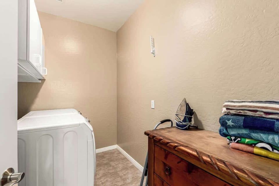 Convenient in-home laundry