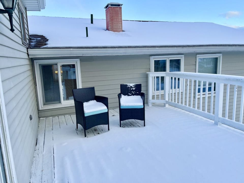 Fully fenced backyard retreat complete with an inviting deck, offering the perfect space for entertaining guests or unwinding outdoors.