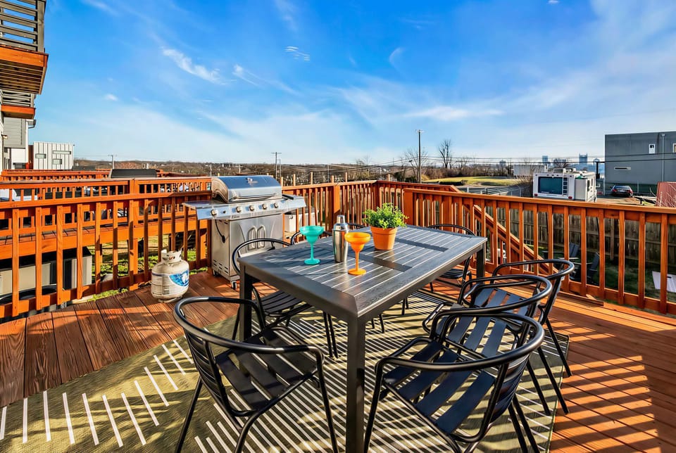 BBQ on your private deck and dine together as a group, the covered outdoor space means you can host and cook rain or shine