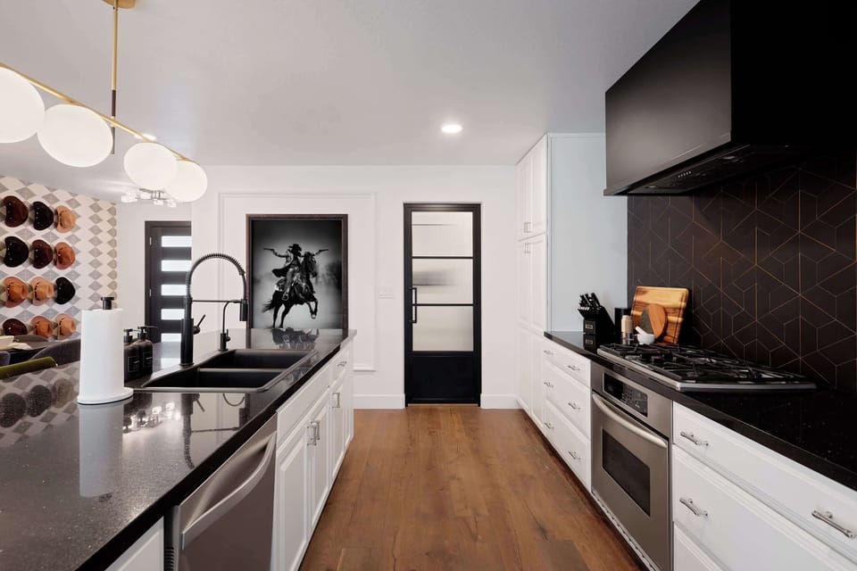 This open kitchen is ready for your inner chef.