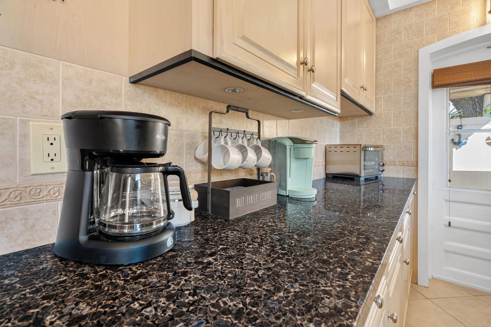 Enjoy a delicious cup of coffee in the morning!
