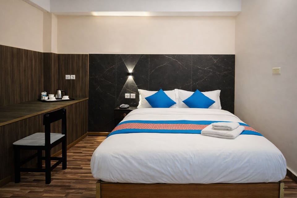Egyptian cotton sheets, premium bedding, memory foam beds, free WiFi