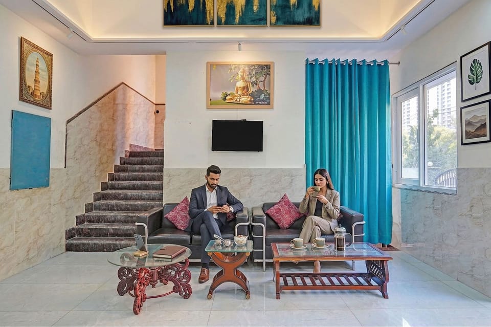Lobby sitting area