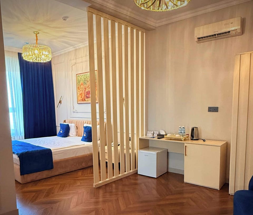 Deluxe Double Room | In-room safe, blackout drapes, soundproofing, iron/ironing board