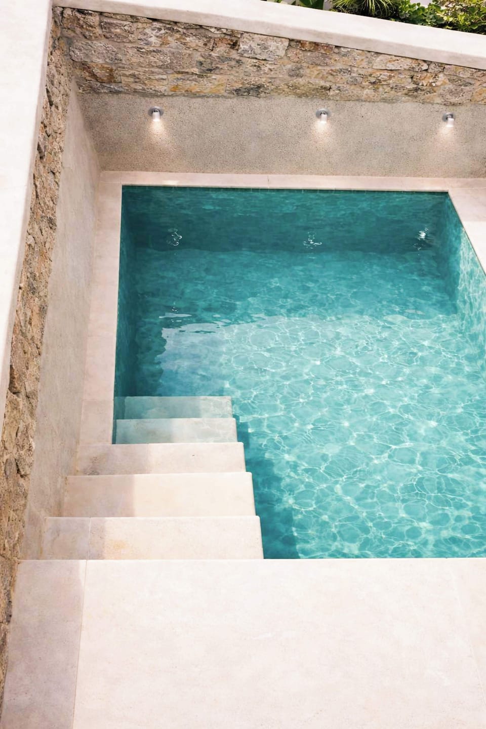 Private pool for a quiet start or end to your day