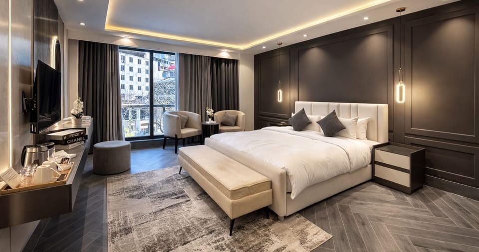 Executive Single Room, Balcony, Mountain View | Minibar, free WiFi, bed sheets