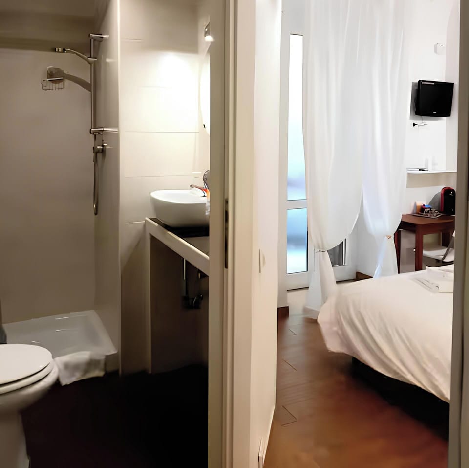 Classic Double or Twin Room | Bathroom | Shower, free toiletries, hair dryer, towels