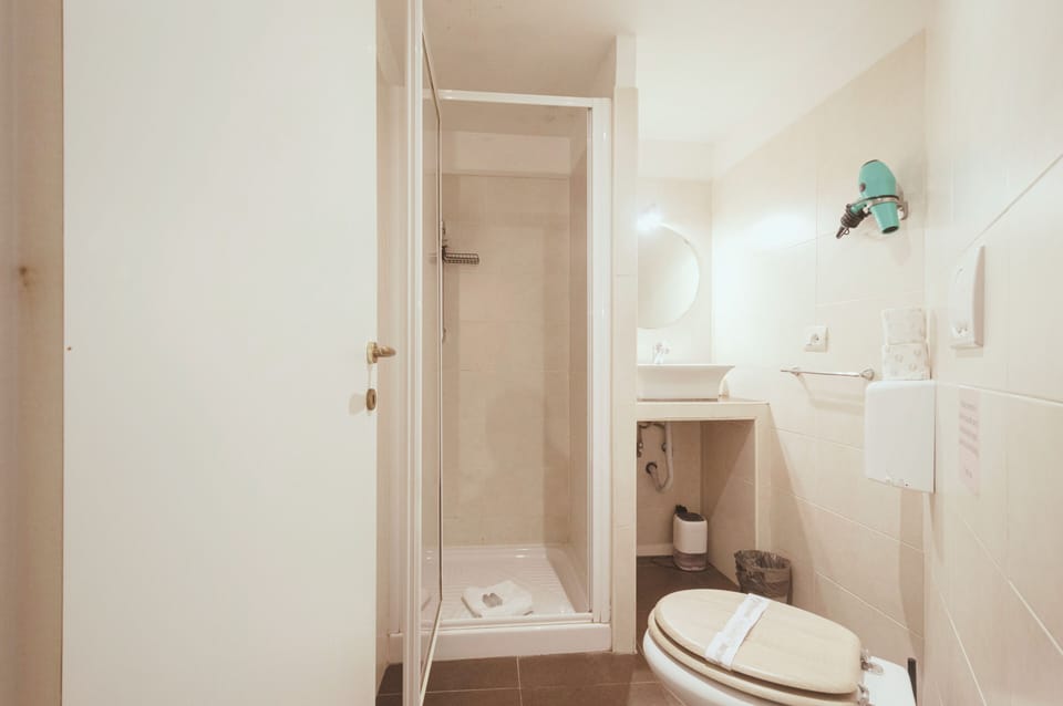 Classic Double or Twin Room | Desk, laptop workspace, blackout drapes, iron/ironing board