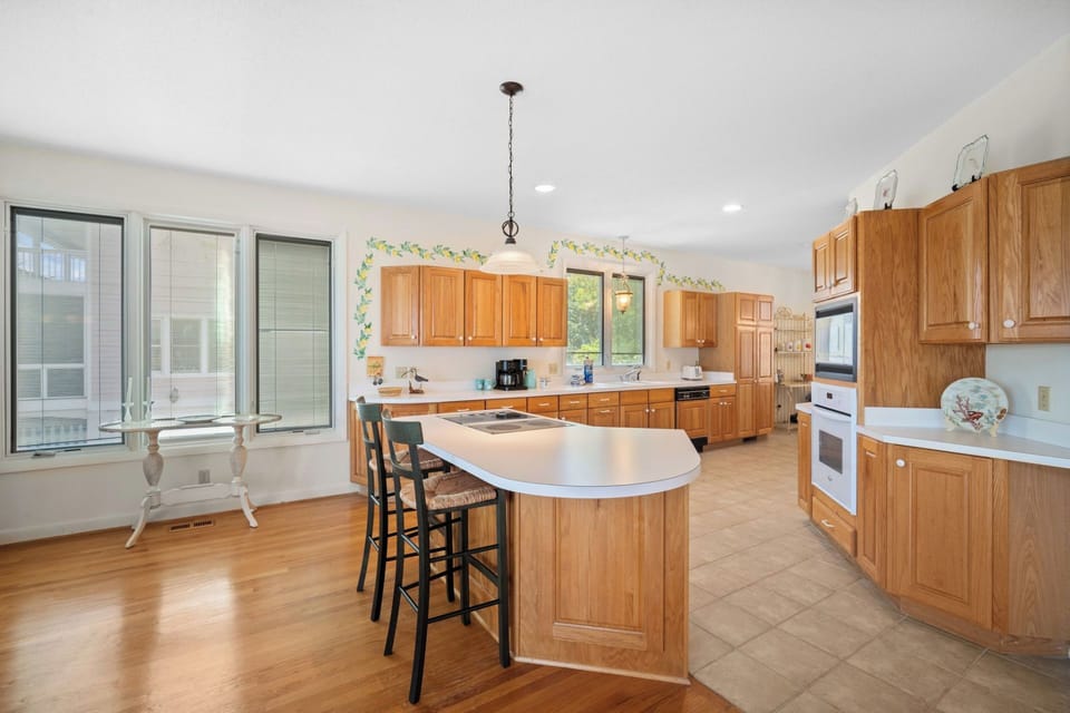 Kitchen with Bar Seating