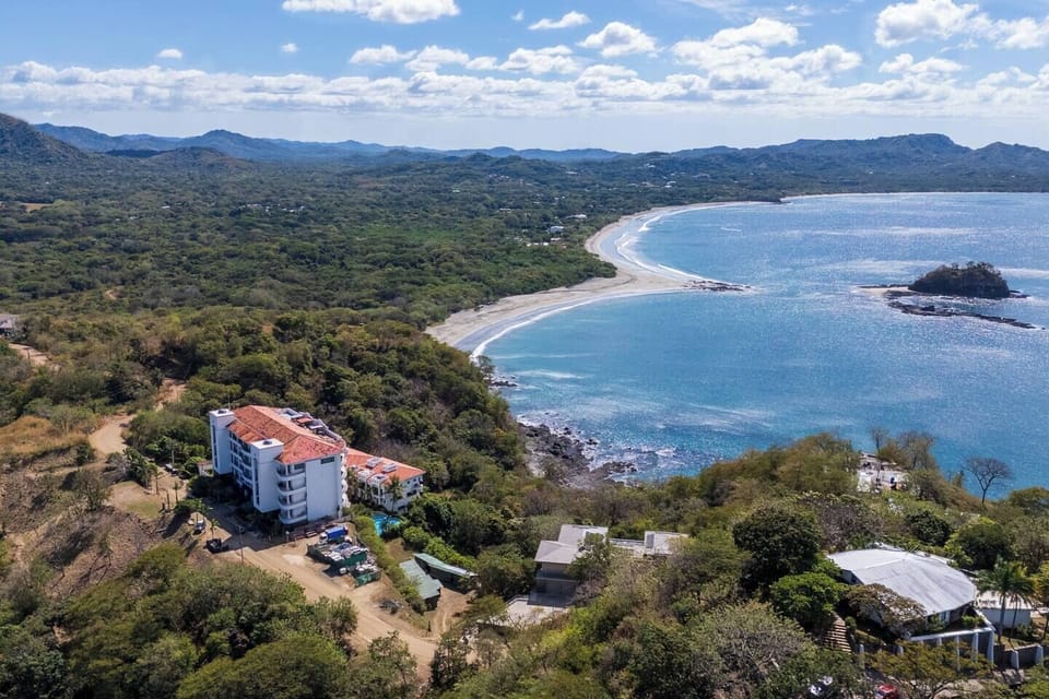 View of Full Property Overlooking the Ocean