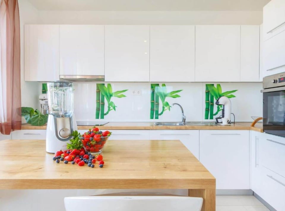 Villa (FourBedroom Villa With Sauna and jacu) | Private kitchen | Fridge