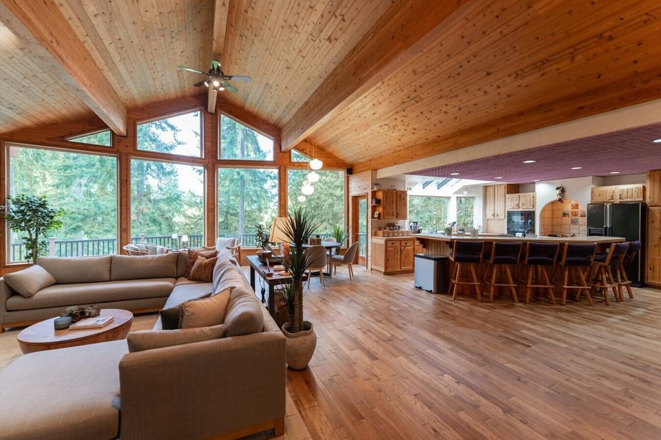 Spacious great room designed for connection, comfort, and relaxation.