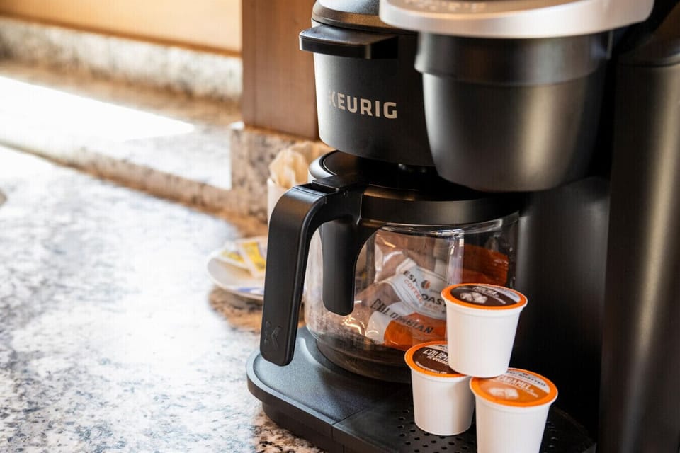 Start slow with a fresh cup of coffee and peaceful Smoky Mountain mornings before the rest of the cabin wakes up.