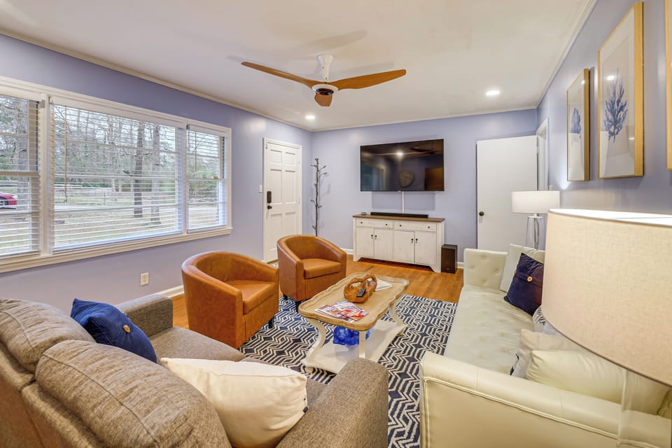 Macon Vacation Rental | 3BR | 1.5BA | 1,753 Sq Ft