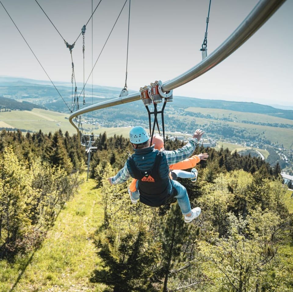Ziplining