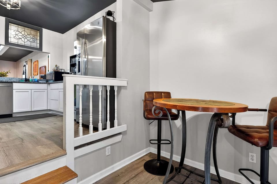 Dining Area: The dining area offers a warm and inviting space for shared meals.