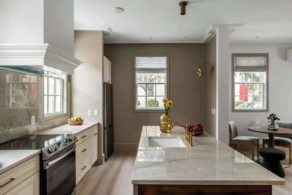 Fully equipped chef's kitchen. Ask us about our private chef experiences!