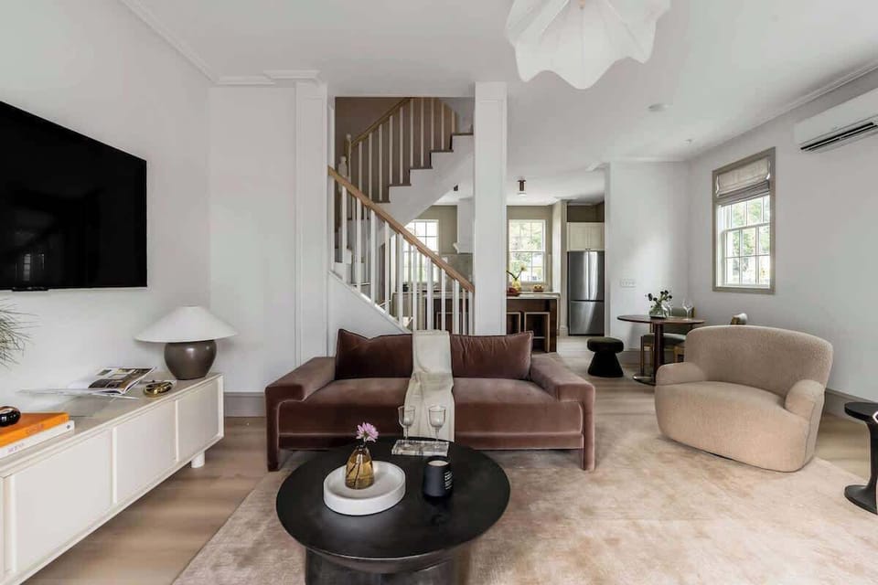 Spacious living room with seating for your entire group!