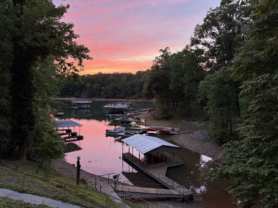 Lake Airbnb Dock Hot Tub Pet Friendly Game Room VRBO Salty Dog Vacations