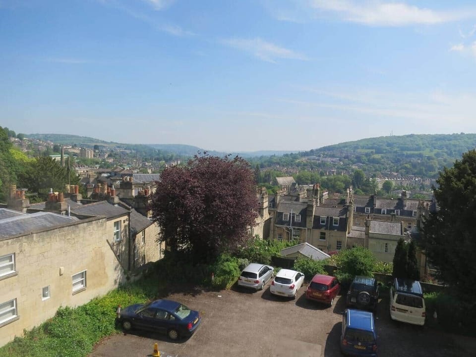 Views and private car park 