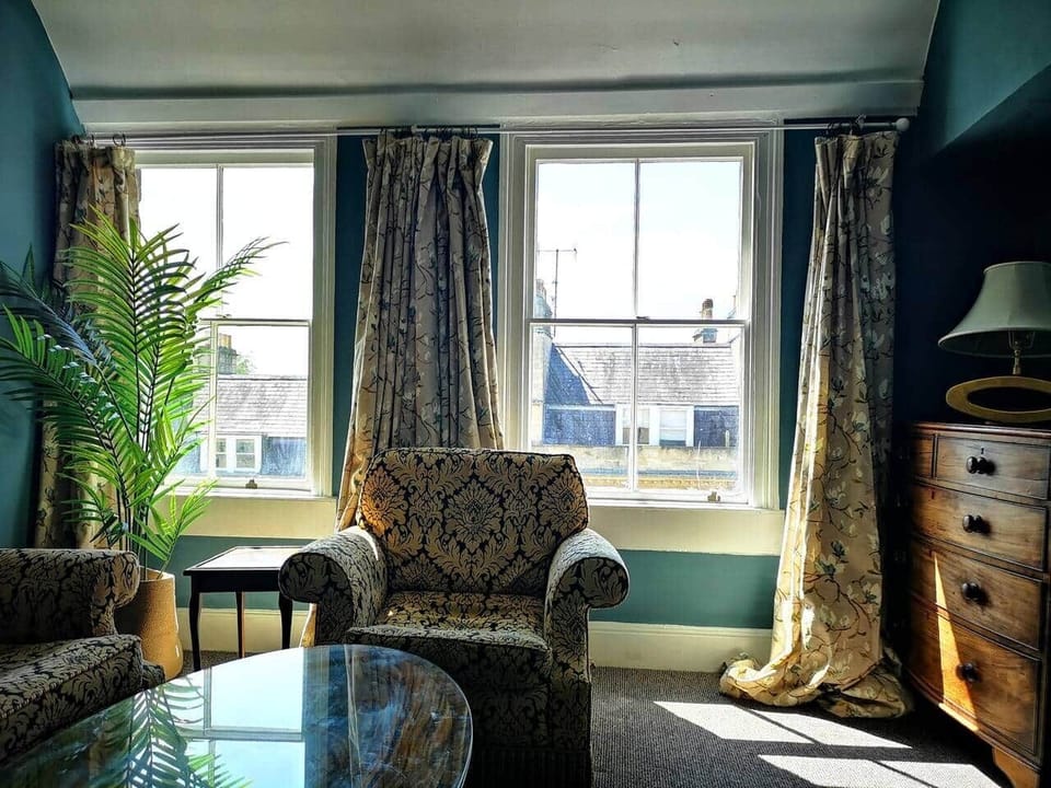 living room with views