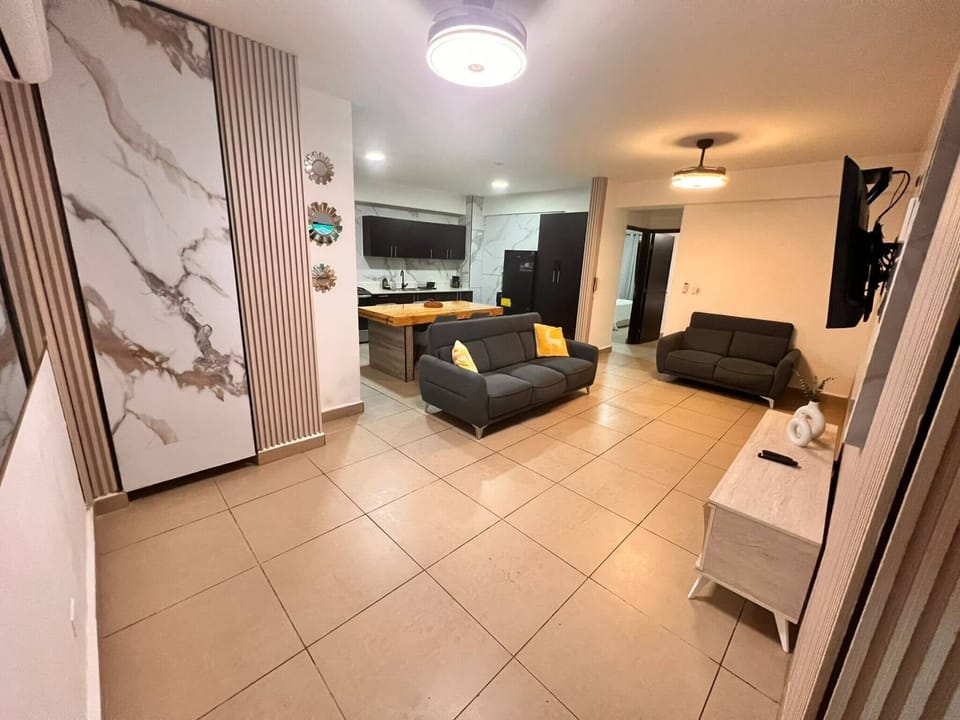 Apartment, 2 Bedrooms | Living area