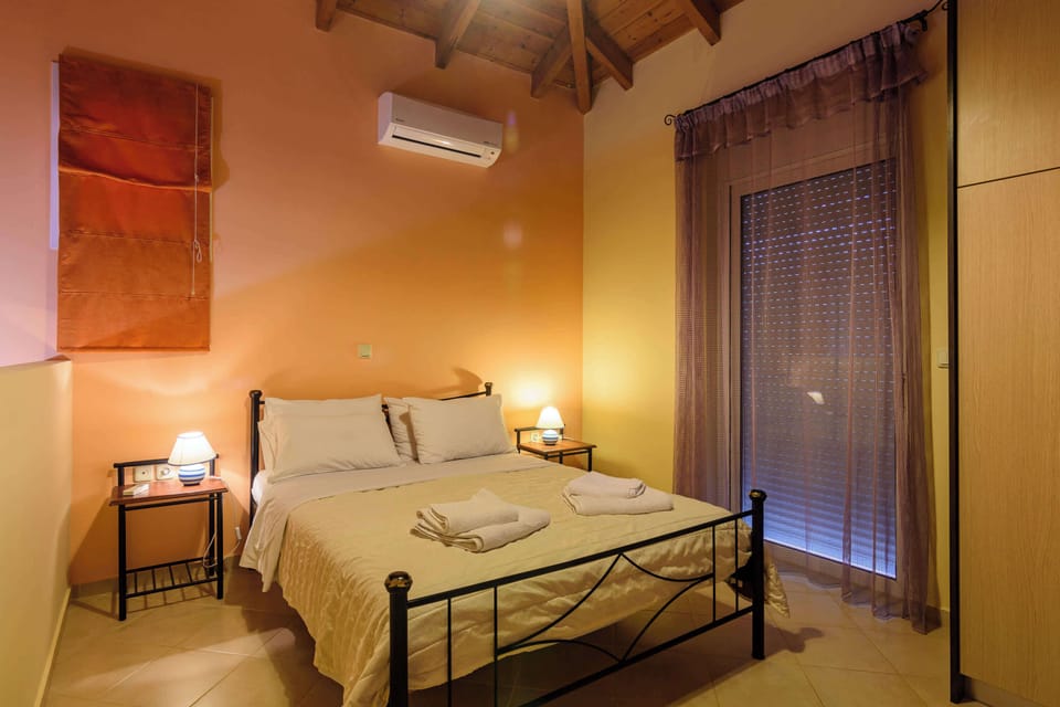 Bedroom with Double Bed and Calm Lighting