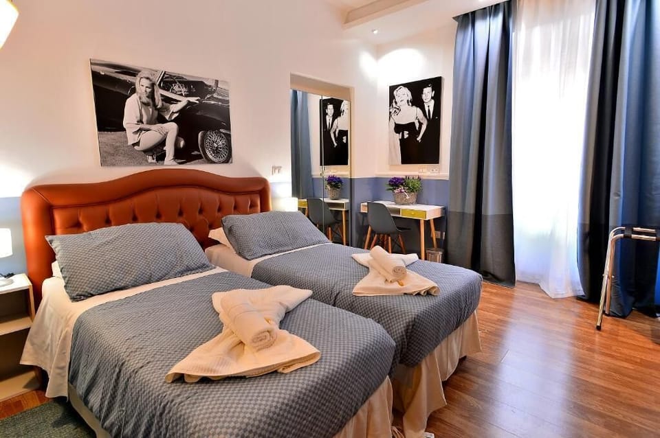 Twin Room | In-room safe, blackout drapes, iron/ironing board, free WiFi