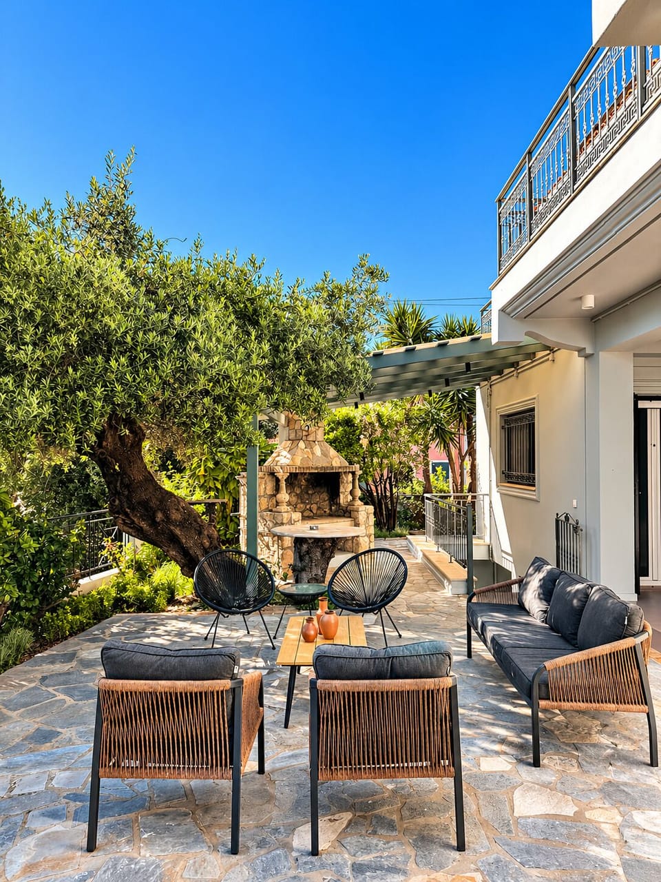 Family Villa, 4 Bedrooms, Private Pool | Terrace/patio